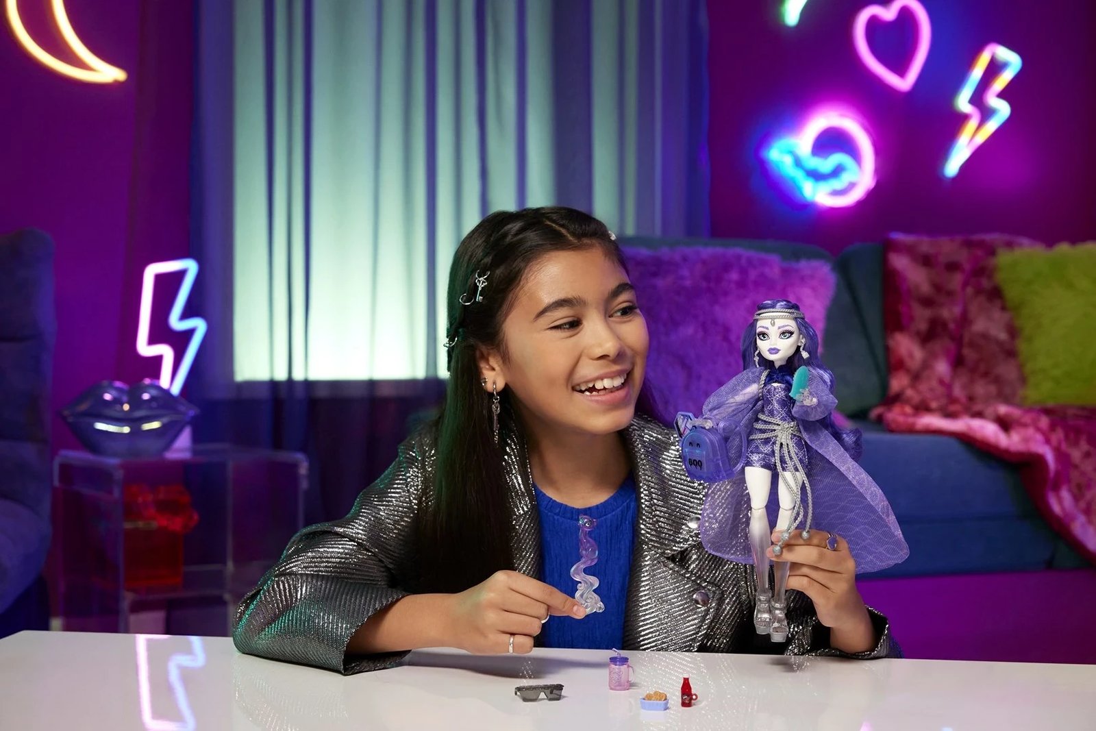 Lodër Monster High Spectra Vondergeist, MATTEL, Multikolor