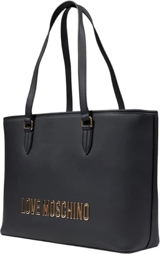 Çantë Love Moschino, femra, e zezë Çantë Love Moschino, femra, e zezë