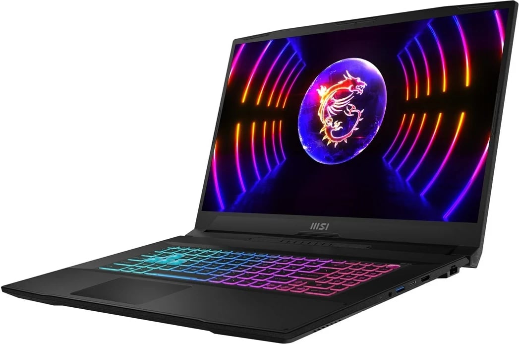 Laptop MSI Katana 17 B13VEK, 17.3", Intel Core i5 i5-13420H, 16 GB RAM, 1 TB SSD, NVIDIA RTX 4050, Zi
