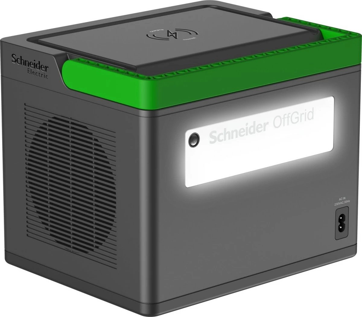 Stacion portativ energjie APC Schneider OffGrid PPS500-GR, 517Wh, 2 Schuko, i zi/gjelbër