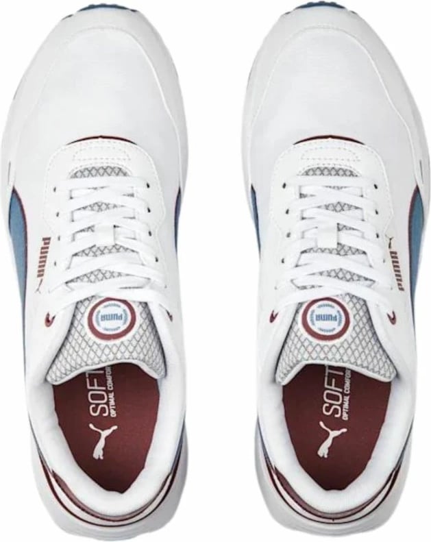 Atlete Puma Runtamed Plus për meshkuj dhe femra, të bardha dhe blu