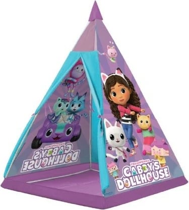 Çadër tipi për fëmijë Simba Gabby's Dollhouse, 100x100x140 cm, Vjollcë