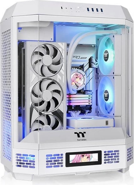Kasë Thermaltake CA-1Z1-00M6WN-00, Midi Tower, ATX, micro ATX, Mini-ITX, e bardhë