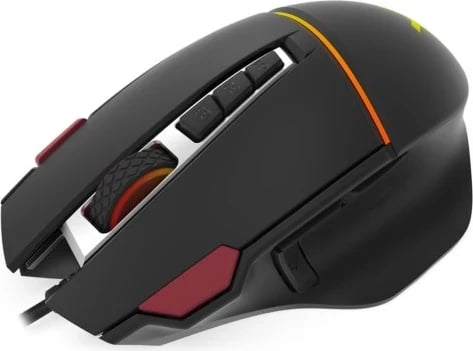 Maus Krux Fuze Pro, USB Lloji-A, 12000 DPI, i zi