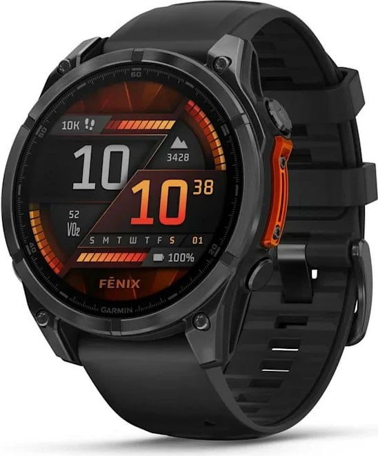 GARMIN Fenix 8 AMOLED  Slate Grey & Black, 47 mm