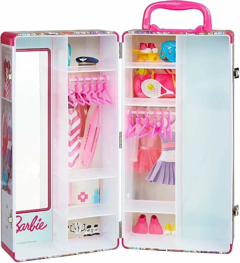 Dollap lodër Barbie Klein 5801, shumëngjyrësh