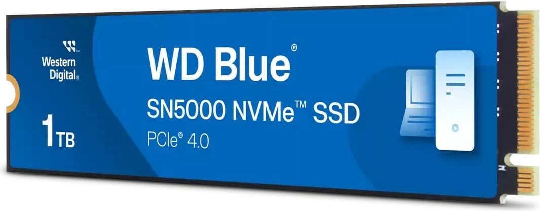 SSD WD Blue SN5000, 1 TB, M.2, PCI Express 4.0, NVMe