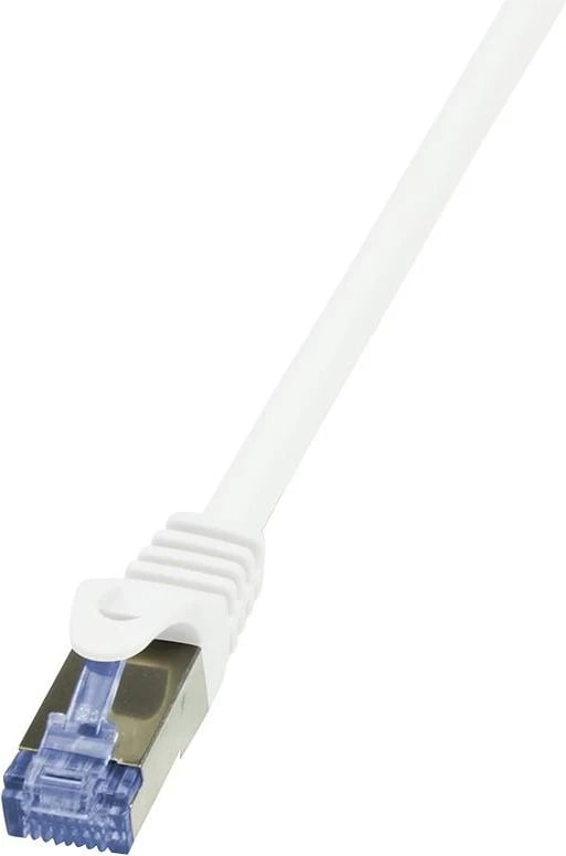 Kabllo rrjeti LogiLink, 0.25m, e bardhë
