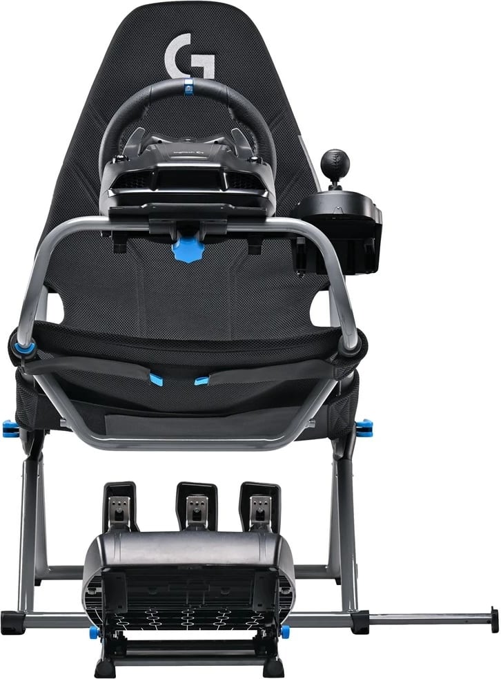 Karrige gaming Playseat Challenge X Logitech G Edition, ngjyrë e zezë dhe gri