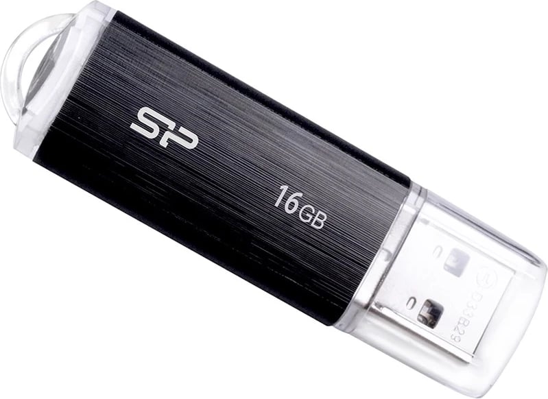 USB flash drive Silicon Power, 16 GB USB Type-A 2.0, e zezë