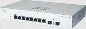 Switch Cisco CBS220-8T-E-2G, 8 porta, 2 SFP, i bardhë