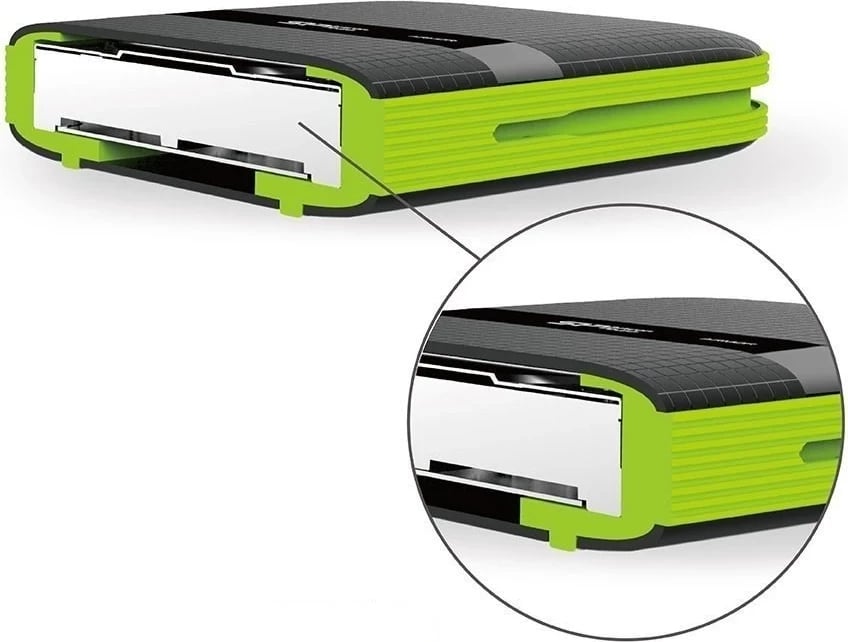 Disk HDD Silicon Power Armor A60, 5TB, i gjelbër/i zi 