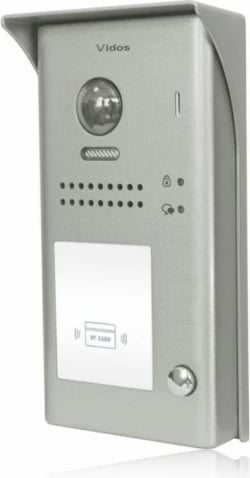 Stacion dere interkom VIDOS DUO S1101A, argjendtë