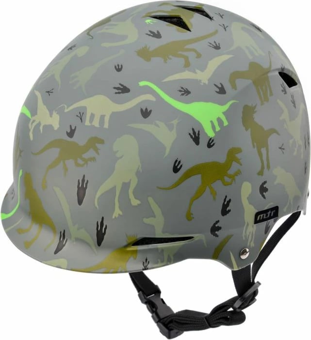 Helmetë biçiklete për fëmijë Meteor, gri