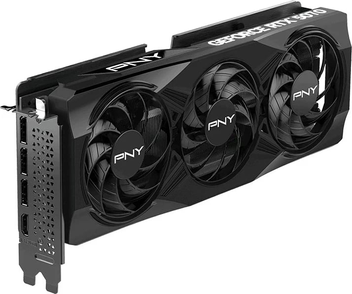 Kartelë grafike PNY GeForce RTX 5070 OC, 12 GB GDDR7, Zezë