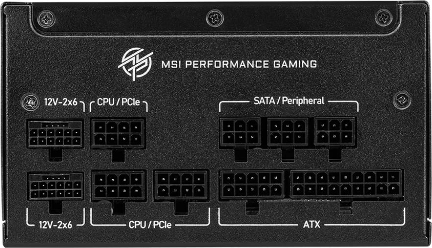 Kasë furnizimi MSI MPG A1250GS PCIE5, 1250 W, 80 PLUS Gold, Modular, E zezë
