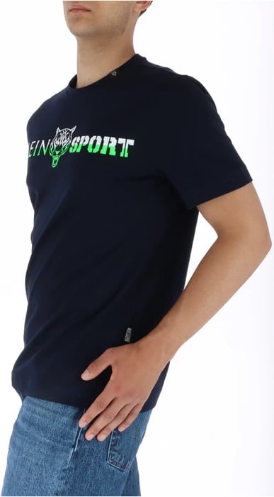 Maicë për meshkuj Plein Sport, e zezë