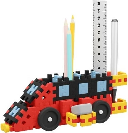 Set blloqe ndërtimi Marioinex Mini Waffle, 140 pjesë, shumëngjyrëshe