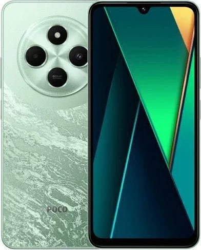 Celular POCO C75 6+128GB, 6.88", Gjelbër