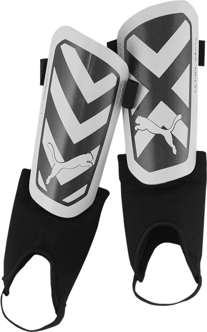 Mbrojtëse kërcini për futboll Puma unisex, të zeza