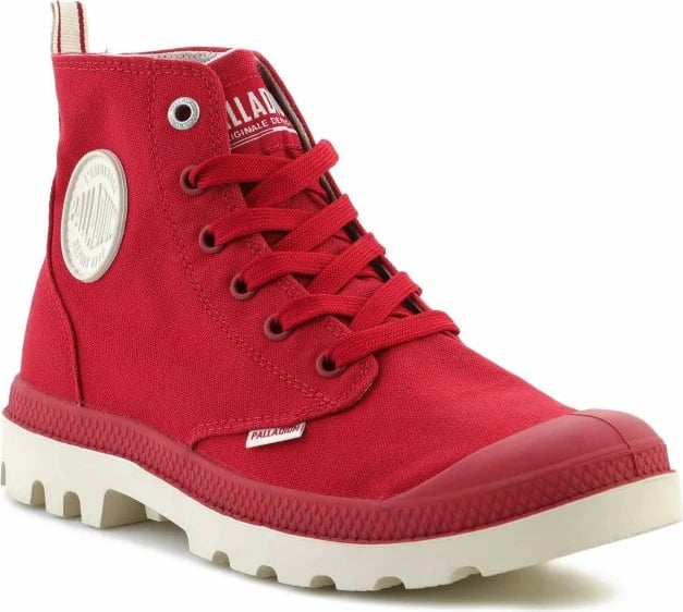 Këpucë Palladium unisex, të kuqe
