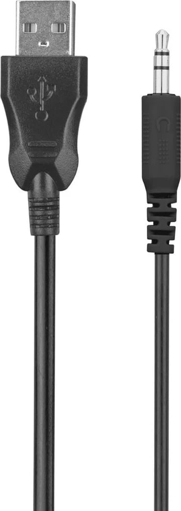 Kufje gaming Rampage X-JAMMER 7.1, me mikrofon, të zeza