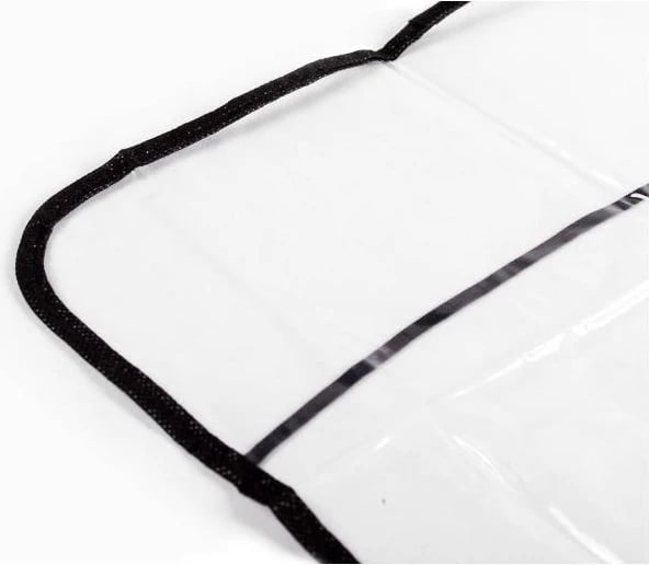 Mbrojtës për shpinën e sediljes, CARETERO, PVC, madhësi universale 44x55 cm, transparent