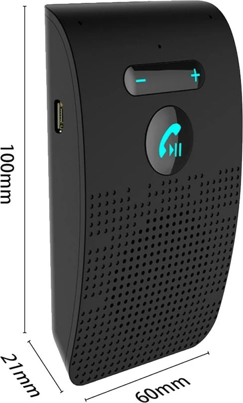 Altoparlant për veturë MBG line LINE SP09, Bluetooth 5.0, i zi