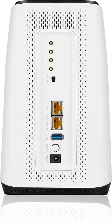 Router wireless Zyxel FWA510, Multi-Gigabit Ethernet, Tri-band (2.4 GHz / 5 GHz / 5 GHz), 5G, Bardhë, Zi