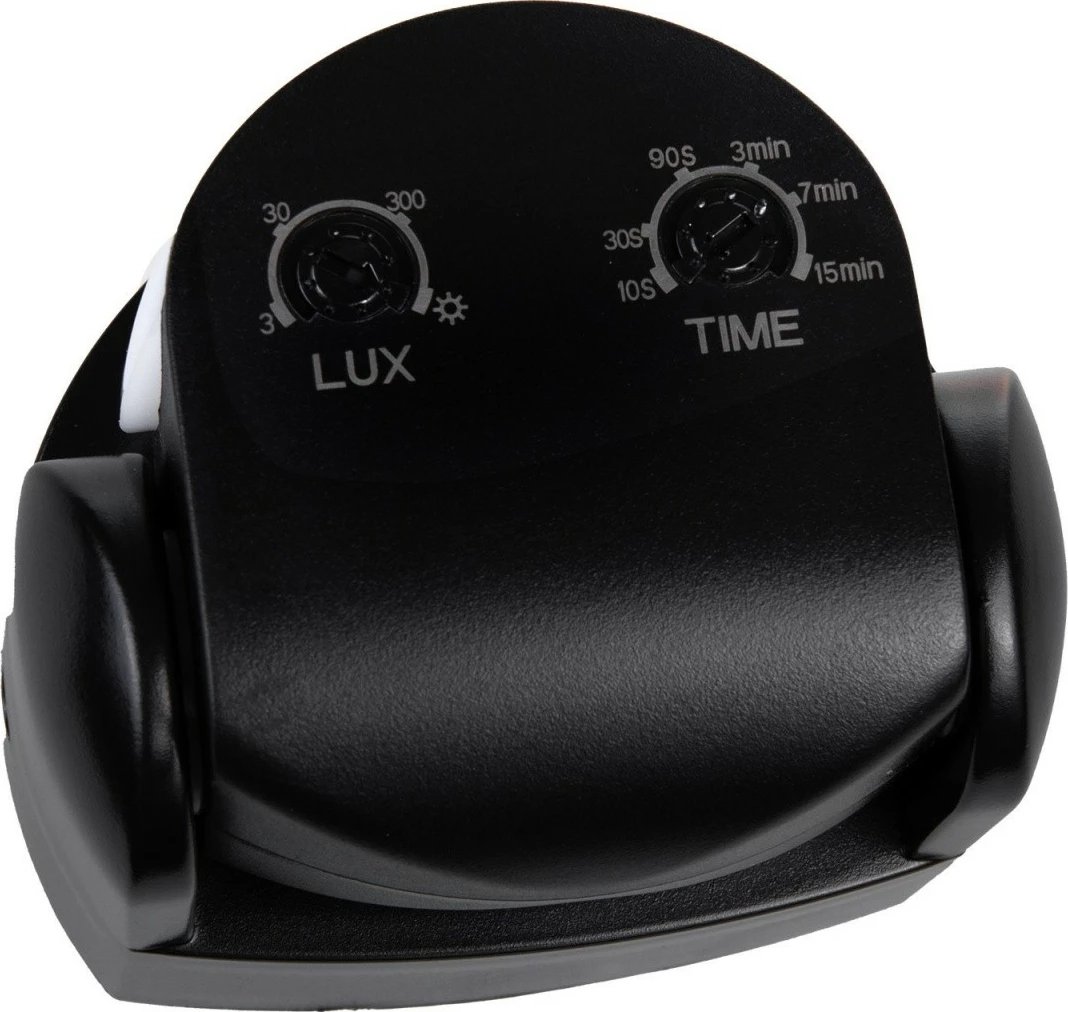 Sensor lëvizjeje PIR, Maclean, MCE468B, IP65 12 m 220-240V 600/1200W, e zezë