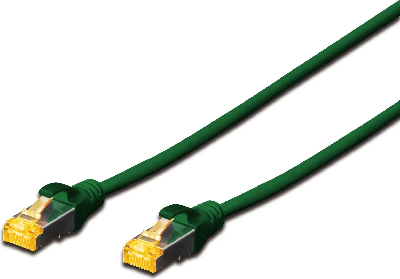 Kabllo rrjeti Digitus Cat6a S/FTP 0.5m, RJ-45, e gjelbër