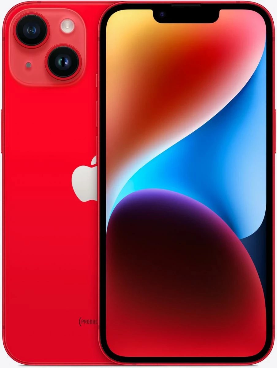Apple iPhone 14, 6.1", 256GB, i kuq
