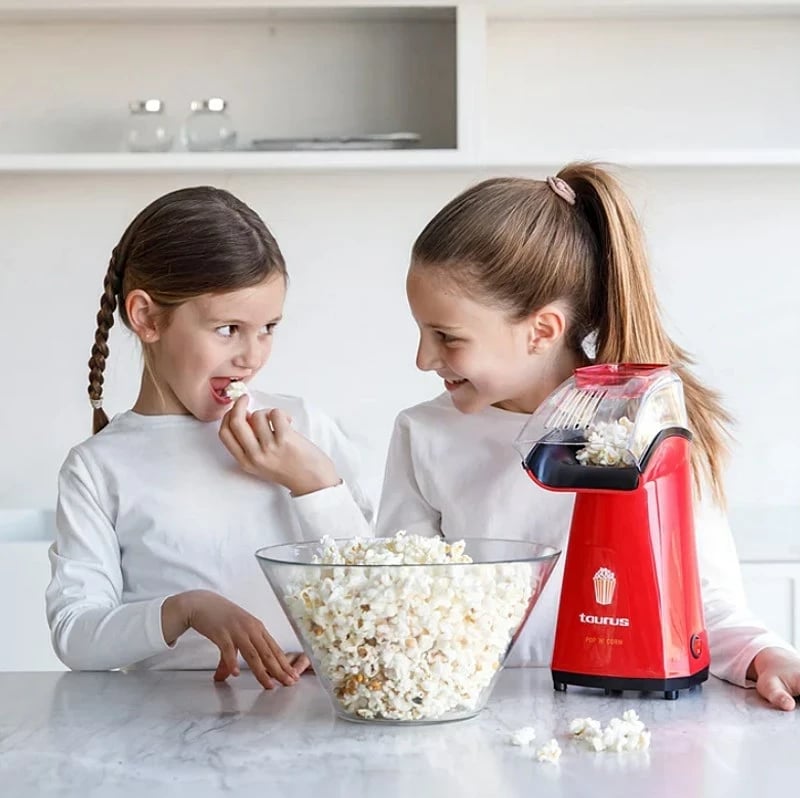 Makineri për kokoshka Taurus Pop'n'Corn, 1100 W, Kuqe