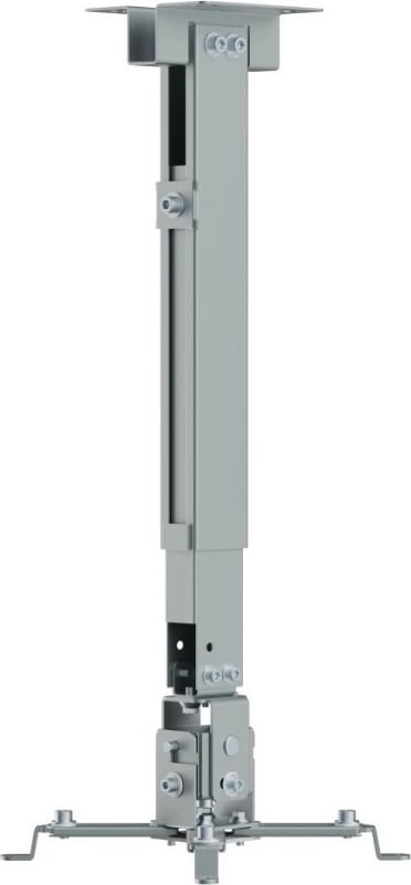 Mbajtëse projektori Techly 102369, për mur dhe tavan, 43-65cm, 20kg, argjendtë