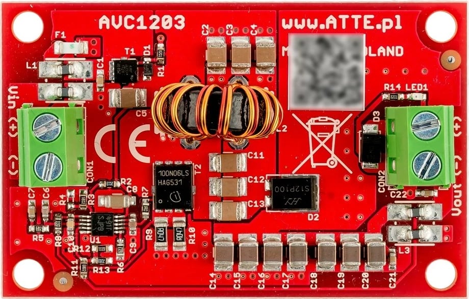 Konvertues DC/DC Atte AVC-30-1200-OF