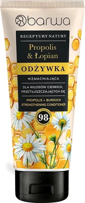 Kondicioner për flokë Barwa Nature's Recipes Strengthening Propolis + Burdock për femra, 200ml