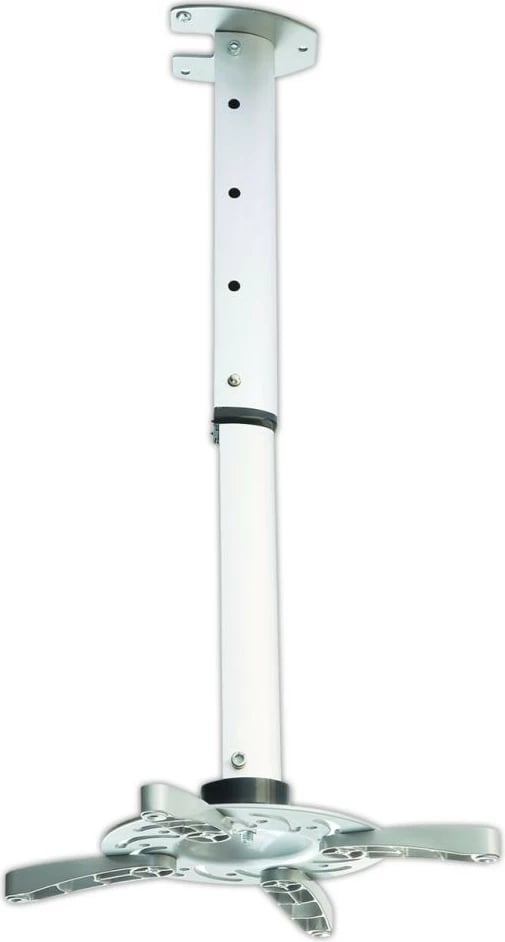 Mbajtës tavani për projektor ART RAMART P-102, universal, çelik, argjend