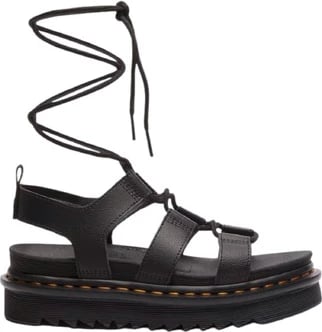 Sandale Dr. Martens për femra, të zeza