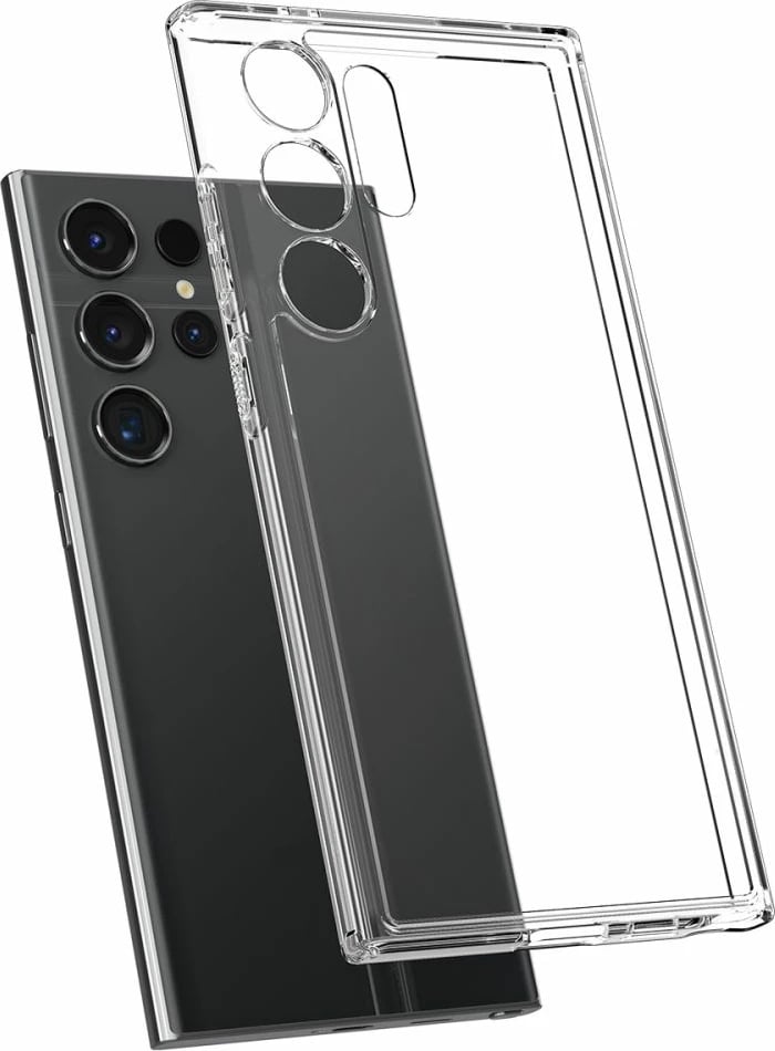 Mbështjellës Spigen Ultra Hybrid për Samsung Galaxy S24 Ultra, Transparent