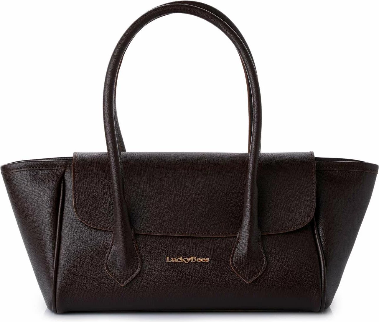 Çantë krahu Lucky Bees, Camille, ngjyrë kafe