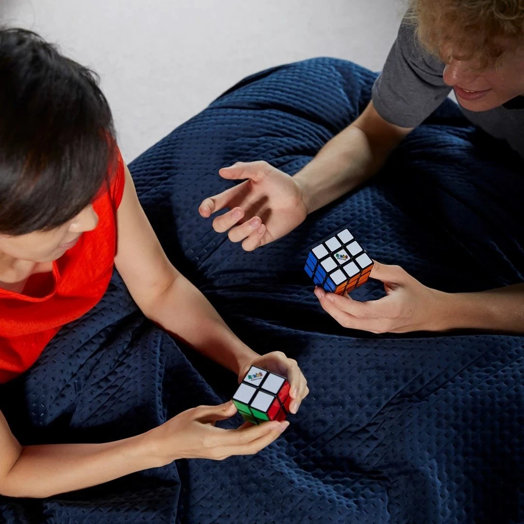 Rubik’s Cube SPIN MASTER Duo Pack, 3x3 dhe Mini 2x2, Multikolor