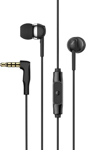Kufje Sennheiser 508896 in-ear, me mikrofon, 3.5 mm, të zeza