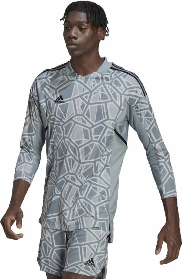 Maicë portieri për meshkuj adidas, gri