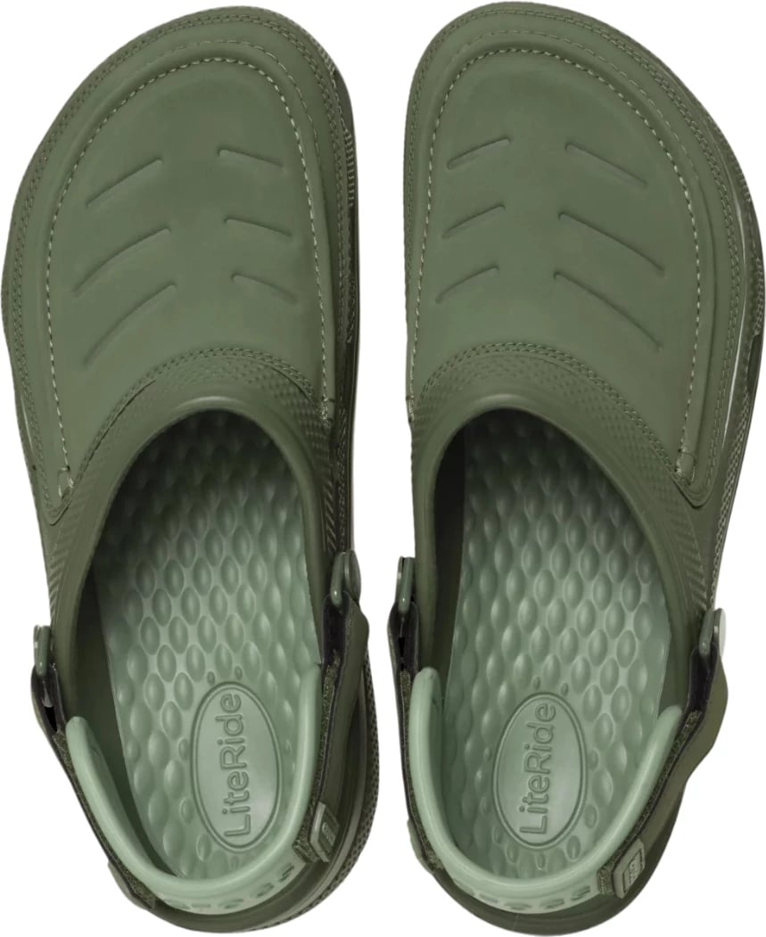 Clogs për meshkuj Crocs, të gjelbra