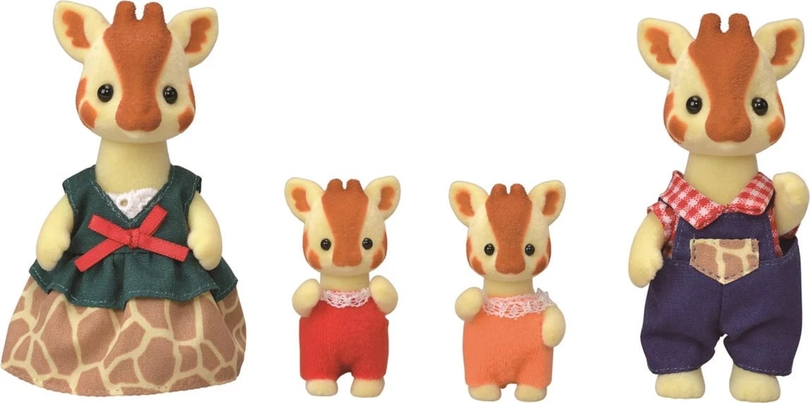 Set lodrash Sylvanian Families, EPOCH, Long Neck Giraffe Family