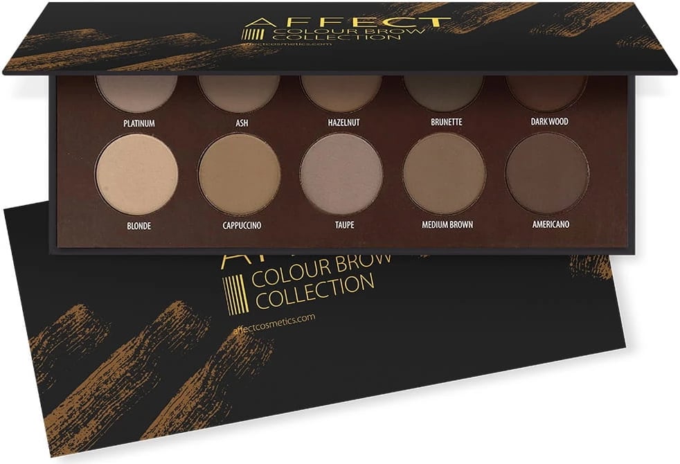 Paletë hije për vetulla Affect Colour Brow Collection 20g