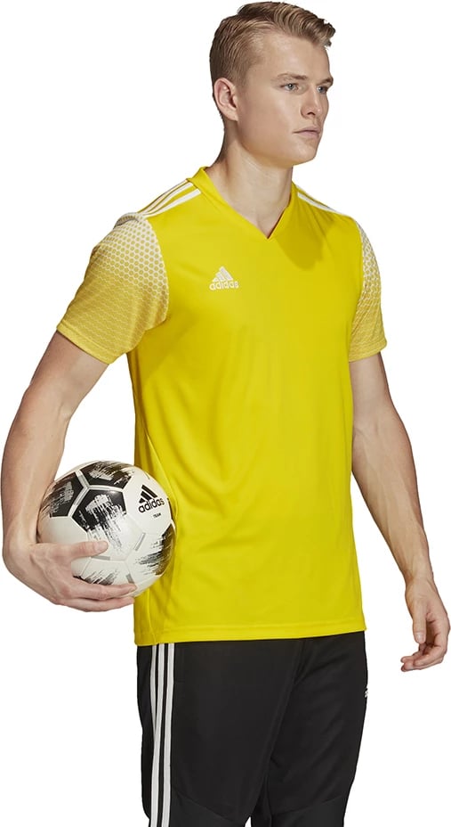 Maicë për meshkuj adidas, e verdhë