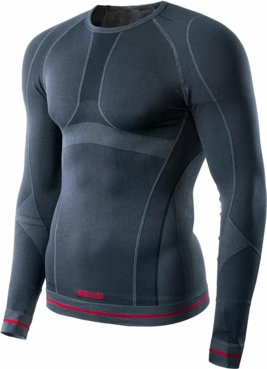 Maicë termoaktive Brugi për meshkuj, e zezë