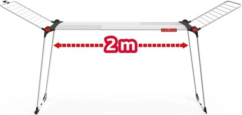 Tharëse rrobash Vileda Infinity FLEX, e bardhë, 30m