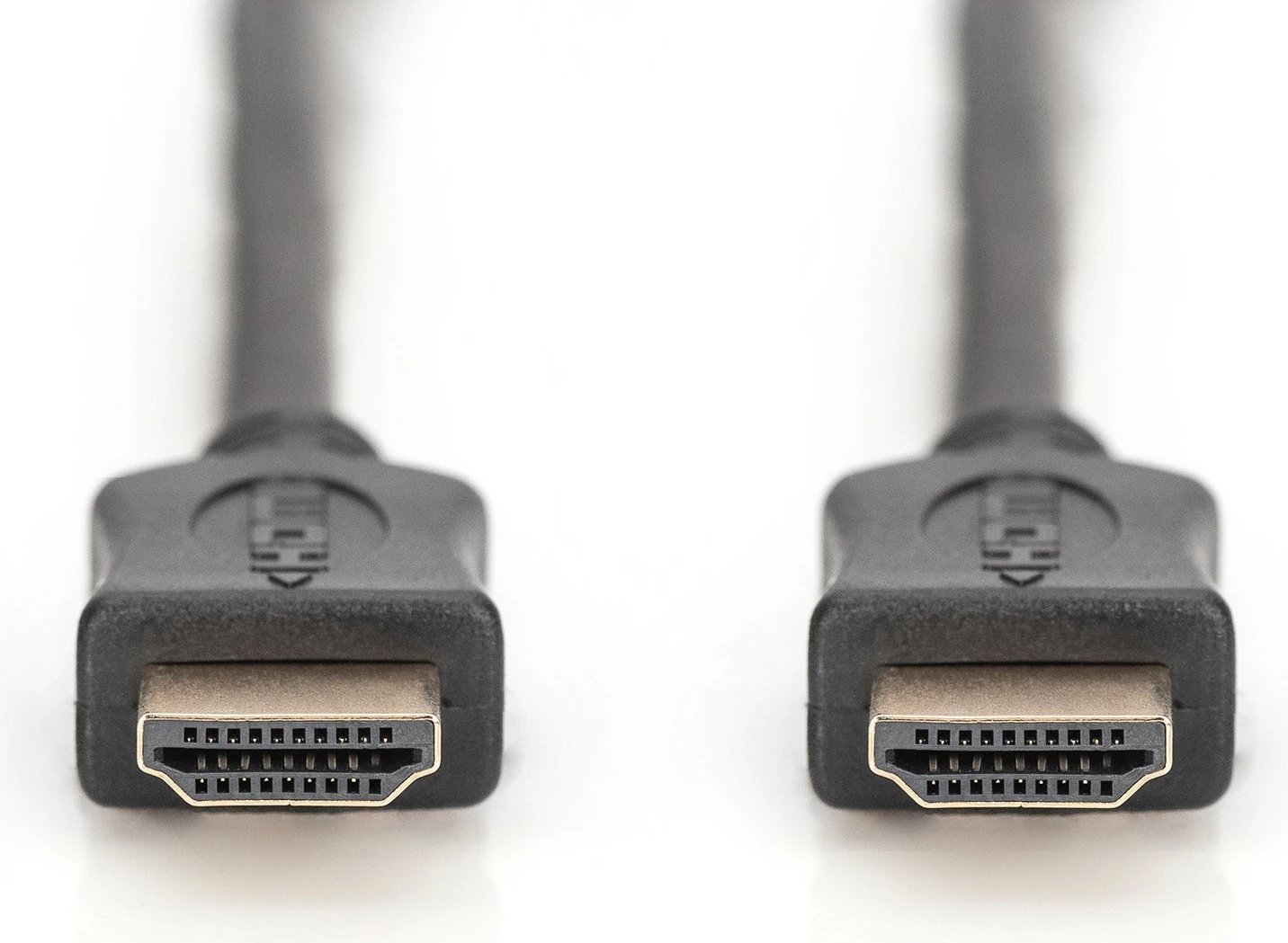 Kabllo HDMI Digitus High Speed me Ethernet, 2 m, HDMI Type A (Standard), 3840 x 2160 pixels, 3D, e zezë